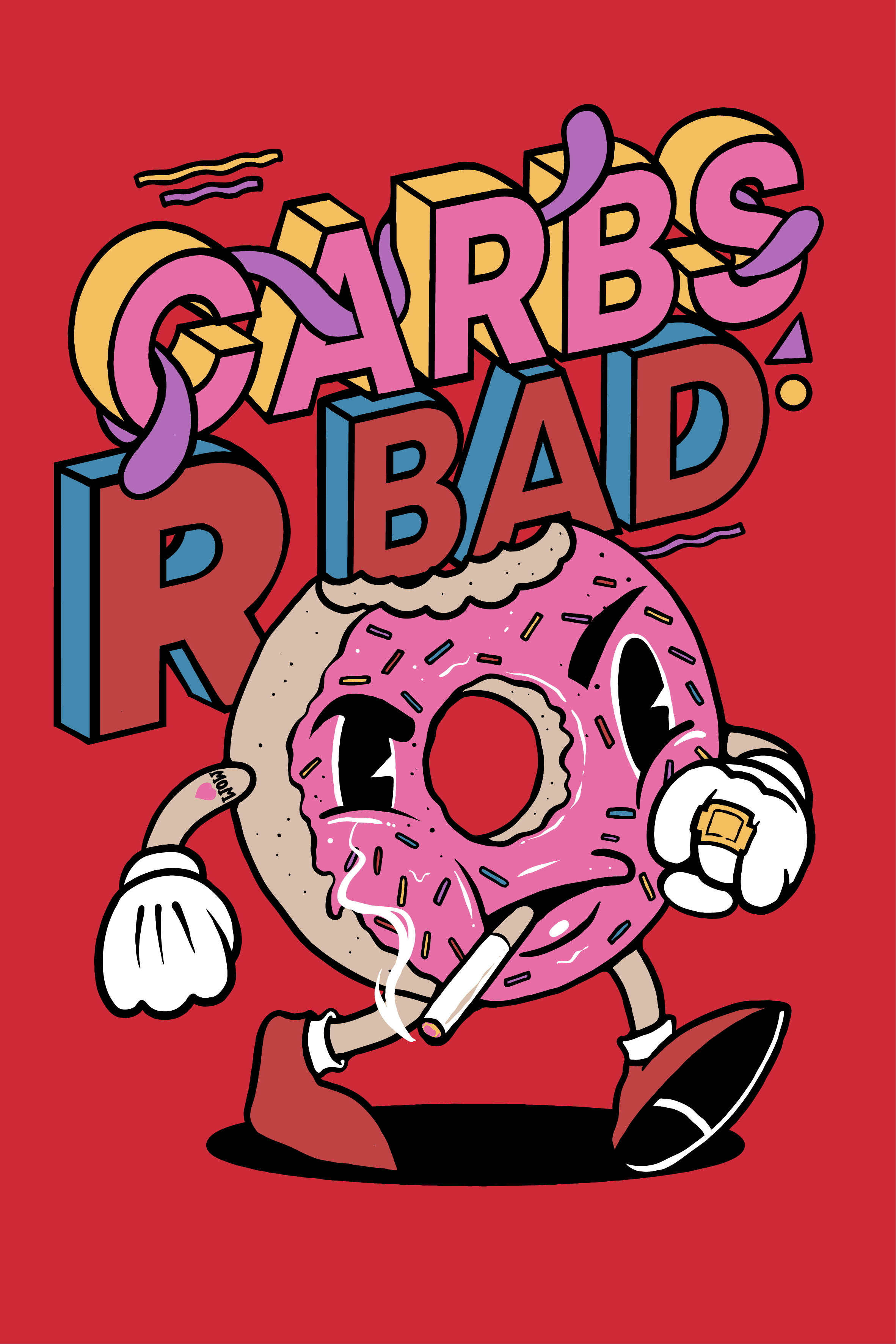 Carbs R Bad (Cherry Limited Edition) – Raskol Apparel